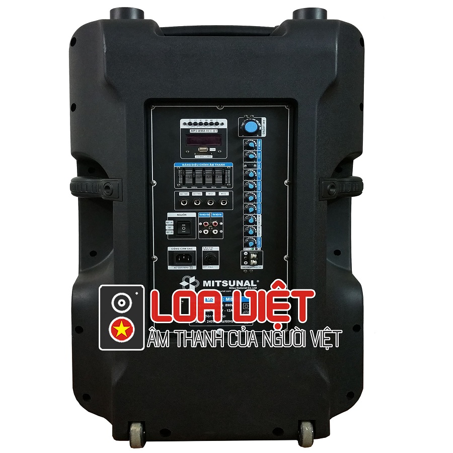 Loa vali kéo Mitsunal M89 Công suất 890W - Bass 50